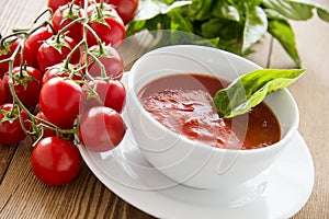 Tomato soup photo