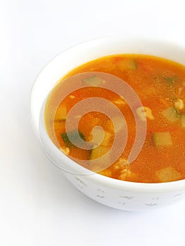 Tomato vegetable soup