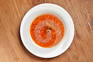 Tomato vegetable soup