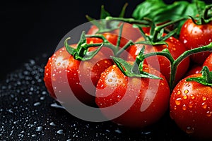 Tomato Vitamins, Lycopene, and Antioxidants visualized in a nutrition-focused scene where tomatoes are a key ingredient in a photo