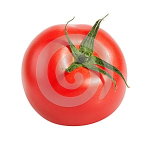 Tomatoe isolated on white