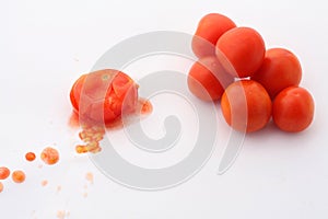 Tomatoes accident