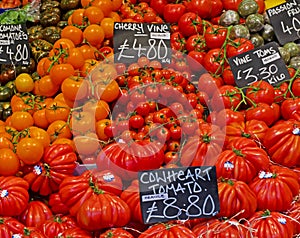 Tomatoes at Borough Market