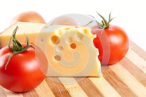 Tomatoes and cheese