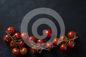 Tomatoes food cooking concept