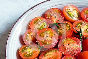 Tomatoes heathy snack