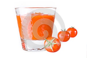 Tomatoes and juice