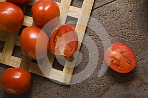 Tomatoes at kitchen