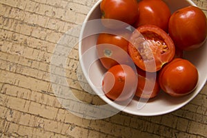 Tomatoes at kitchen