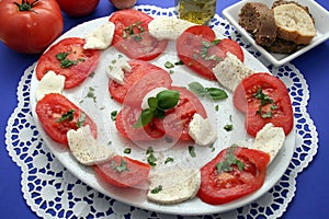 Tomatoes and Mozzarella