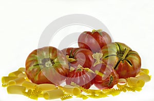 Tomatoes with pasta