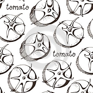 Tomatoes pattern