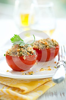 Tomatoes provencal style