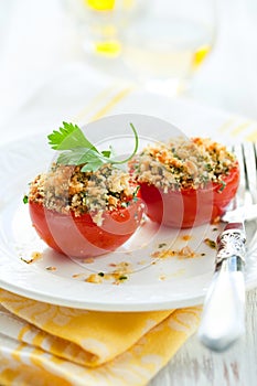 Tomatoes provencal style