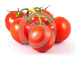 Tomatoes with stem