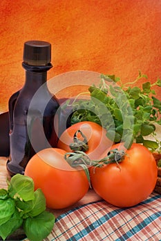 Tomatoes, still life