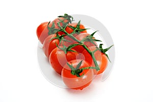 Tomatoes . Vegetables isolated on white background