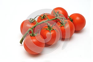 Tomatoes on the vine