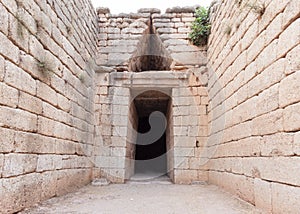 Tomb of Agamemnon in Mycenae