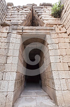 Tomb of Agamemnon in Mycenae