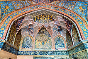 Tomb of Akbar the Great at Sikandra Fort in Agra, India