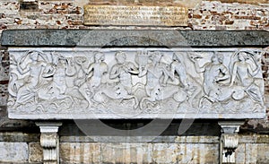 Tomb Artifact in Campo Santo (Pisa, Field of Miracles)