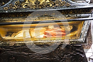 Tomb in the Basilica of Santa Maria Maggiori in Rome Italy