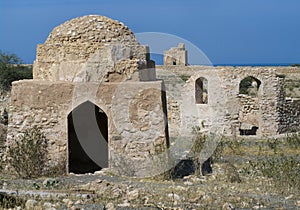 Tomb of Bibi Miriam, a holy woman, Qalahat, Oman,