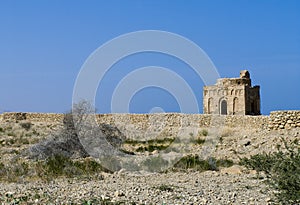 Tomb of Bibi Miriam, a holy woman, Qalahat, Oman,