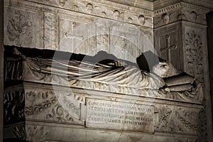 Tomb of the cardinals Cristoforo and Domenico della Rovere 1479. Santa Maria del Popolo Church photo