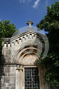 Tomb in Colon Cemetery, Havana, Cuba