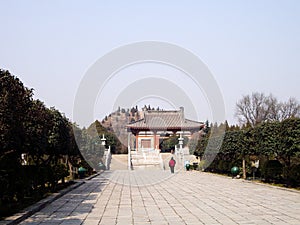 Tomb of Crown Prince Yide, Son of Emperor Zhongzong in Tang Dynasty, Xian, China