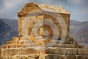 The tomb of Cyrus the Great, Pasargadae, Iran