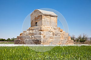 The tomb of Cyrus, Iran