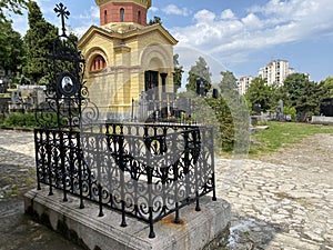 Tomb of Dimitrij Davidovic ``father of Serbian journalism`` / Grob Dimitrija DavidoviÄ‡a â€žoca srpskog novinarstvaâ€œ, Smederevo