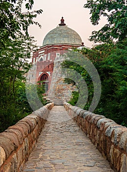The Tomb of Ghiyas al-Din Tughluq or Ghazi Malik.