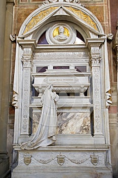 Tomb of Gioachino Antonio Rossini in Florence