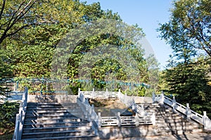 Tomb of GuiFei(181-200). a famous historic site in Xuchang, Henan, China.