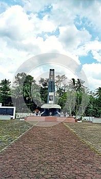 The tomb of a hero located in the city of Banjarnegara, Central Java, Indonesia