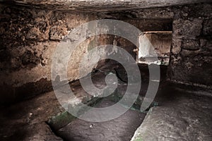 Tomb interior