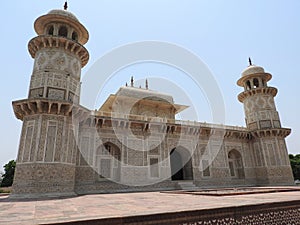 Tomb of Itimad-ud-Daul, little Taj Mahal, Agra, India