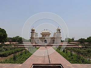 Tomb of Itimad-ud-Daul, little Taj Mahal, Agra, India