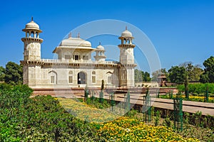 Tomb of Itimad ud Daulah in agra, india
