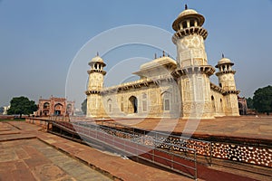 Tomb of Itimad-ud-Daulah in Agra, Uttar Pradesh, India