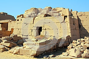 Tomb in karnak temple in Luxor Egypt