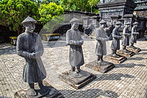 Tomb of Khai Dinh in Hue, Vietnam