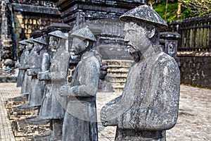 Tomb of Khai Dinh in Hue, Vietnam