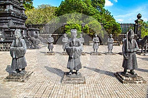 Tomb of Khai Dinh in Hue, Vietnam