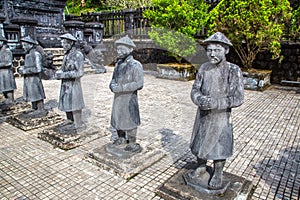 Tomb of Khai Dinh in Hue, Vietnam