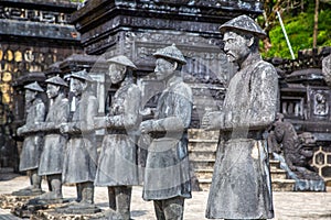 Tomb of Khai Dinh in Hue, Vietnam